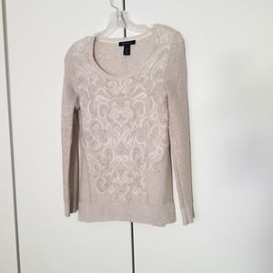 WHBM Sweater w/ Shimmer, XS